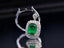 14K GOLD 3.31 CTW NATURAL EMERALD & DIAMOND RING/PENDANT( WITHOUT CHAIN )