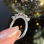 14K GOLD 0.5 CT NATURAL H DIAMOND RING