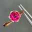 14K GOLD 1.2 CT NATURAL TOURMALINE & DIAMOND RING