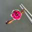 14K GOLD 1.2 CT NATURAL TOURMALINE & DIAMOND RING