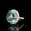 14K GOLD 7.86 CTW NATURAL AQUAMARINE & DIAMOND RING
