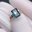 14K GOLD 2.72 CT NATURAL TOURMALINE & DIAMOND RING