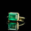 14K GOLD 1.7 CT NATURAL EMERALD RING