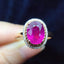 14K GOLD 2.15 CT NATURAL TOURMALINE & DIAMOND RING