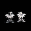 14K GOLD 0.5 CT NATURAL H DIAMOND EARRINGS