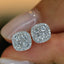 14K GOLD 0.58 CT NATURAL H DIAMOND EARRINGS