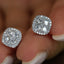 14K GOLD 0.58 CT NATURAL H DIAMOND EARRINGS