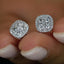 14K GOLD 0.58 CT NATURAL H DIAMOND EARRINGS
