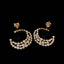 14K GOLD 0.56 CT NATURAL H DIAMOND EARRINGS