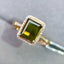 14K GOLD 2.19 CTW NATURAL TOURMALINE & DIAMOND RING