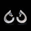 14K GOLD 1.46 CT NATURAL H DIAMOND EARRINGS