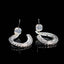 14K GOLD 1.46 CT NATURAL H DIAMOND EARRINGS