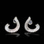 14K GOLD 1.46 CT NATURAL H DIAMOND EARRINGS
