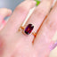 14K GOLD 2.65 CT NATURAL TOURMALINE & DIAMOND RING