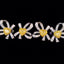 14K GOLD 0.3 CT NATURAL YELLOW DIAMOND & DIAMOND EARRINGS