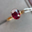 14K GOLD 1.83 CTW NATURAL TOURMALINE & DIAMOND RING