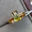 14K GOLD 2.11 CTW NATURAL TOURMALINE & DIAMOND RING