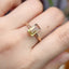14K GOLD 2.11 CTW NATURAL TOURMALINE & DIAMOND RING