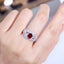14K GOLD 1.64 CTW NATURAL RUBY & DIAMOND RING