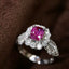14K GOLD 1.77 CTW NATURAL RUBY & DIAMOND RING