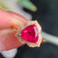 14K GOLD 1.8 CT NATURAL TOURMALINE & DIAMOND RING