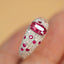 14K GOLD 1.1 CT NATURAL RUBY & DIAMOND & RUBY RING