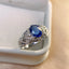 14K GOLD 2.04 CTW NATURAL SAPPHIRE & DIAMOND RING