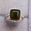 14K GOLD 3.55 CT NATURAL TOURMALINE & DIAMOND RING