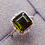 14K GOLD 3.55 CT NATURAL TOURMALINE & DIAMOND RING
