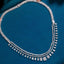 14K GOLD 10 CT NATURAL H DIAMOND NECKLACE