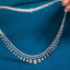 14K GOLD 10 CT NATURAL H DIAMOND NECKLACE