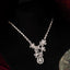 14K GOLD 2.5 CT NATURAL H DIAMOND NECKLACE