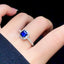 14K GOLD 1.85 CTW NATURAL SAPPHIRE & DIAMOND RING