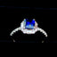 14K GOLD 1.85 CTW NATURAL SAPPHIRE & DIAMOND RING