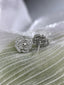 14K GOLD 0.32 CT NATURAL H DIAMOND EARRINGS