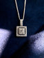 14K GOLD 0.54 CTW NATURAL H DIAMOND PENDANT( WITHOUT CHAIN )