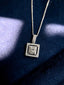 14K GOLD 0.54 CTW NATURAL H DIAMOND PENDANT( WITHOUT CHAIN )