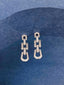 14K GOLD 0.75 CT NATURAL H DIAMOND EARRINGS