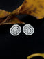 14K GOLD 0.32 CT NATURAL H DIAMOND EARRINGS