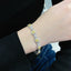 14K GOLD 5.68 CTW NATURAL YELLOW DIAMOND & DIAMOND BRACELET