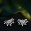 14K GOLD 1.0 CT NATURAL H DIAMOND EARRINGS
