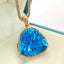 14K GOLD 20.10 CT NATURAL TOPAZ & ZIRCON PENDANT( WITHOUT CHAIN )