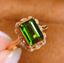 14K GOLD 2.2 CT NATURAL TOURMALINE & DIAMOND RING