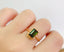 14K GOLD 2.2 CT NATURAL TOURMALINE & DIAMOND RING