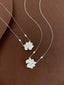 14K GOLD 0.35 CT NATURAL H DIAMOND NECKLACE