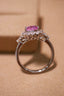 14K GOLD 2.76 CTW NATURAL PADPARADSCHA SAPPHIRE & DIAMOND RING
