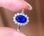 14K GOLD 1.90 CTW NATURAL SAPPHIRE & DIAMOND RING