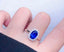 14K GOLD 1.90 CTW NATURAL SAPPHIRE & DIAMOND RING