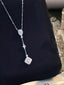 14K GOLD 0.26 CT NATURAL H DIAMOND NECKLACE
