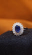 14K GOLD 1.64 CTW NATURAL SAPPHIRE & DIAMOND RING